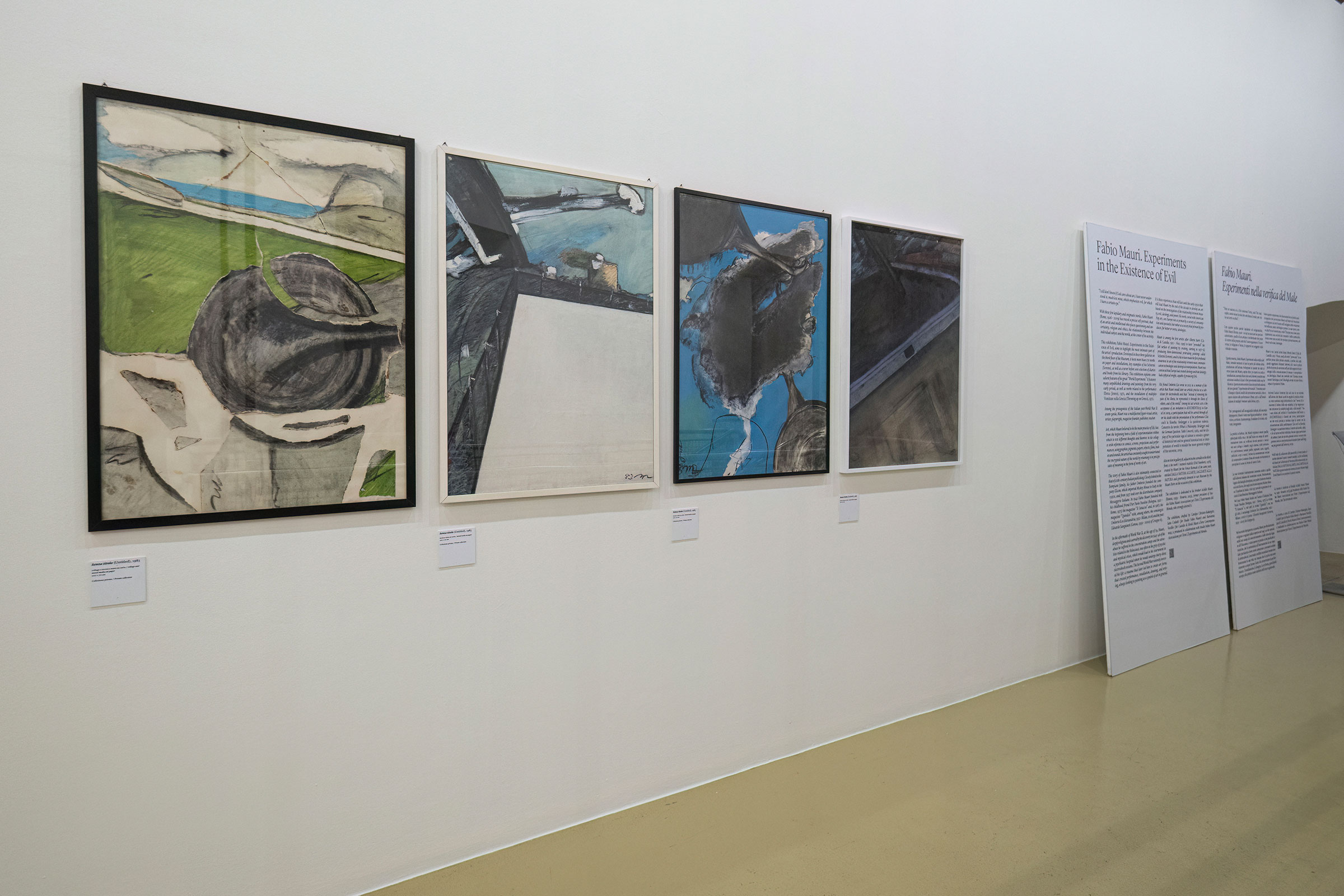 Fabio Mauri, Senza titolo, 1983, Senza titolo, 1983, Senza titolo, 1983, Senza titolo, 1983